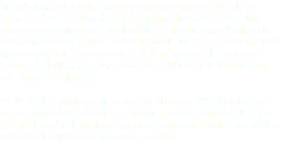 Marie Afdjene est photographe professionnelle depuis 2008, elle se spécialise dans l’art du portrait et l’esthétique du corps. Sa série Male Nudes est présentée aux festivals d’Arles et de Lausanne (2014) et elle est récompensée à Tokyo et New York pour La Belle et le Crabe en 2019. Marie Afdjene fait aussi vivre dès 2015 la mémoire des Landes, son territoire d’adoption, avec une exposition au Musée de la Chalosse sur Les Derniers Chalossais. Cyrille Vidal est photographe professionnel depuis 1999, il photographie depuis toujours les traditions et la région landaises auxquelles il est très attaché. Il est double Meilleur Ouvrier de France en Photographie d’Art en 2015 et en Photographie Industrielle en 2019.