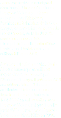 Après une carrière d’enseignant-chercheur à l’Université de Tours, Françoise Vigier a centré ses recherches sur l’histoire et l’architecture balnéaires de la Côte basque, en particulier Saint-Jean-de-Luz et Ciboure, de la fin du XIXe siècle aux années 1930. Elle a publié "La ville jardin d’Aïce Errota" avec Daniel Albizu aux éditions Kilika en 2019. Architecte DPLG en activité, Daniel Albizu a longtemps travaillé au Moyen-Orient, en passant par l’Afrique et l’Europe. Il publie en 2016 aux éditions Kilika : "Ciboure architecture, Belles demeures et lieux historiques de Bordagain 1854-1953" en collaboration avec Françoise Vigier, ainsi que "La ville jardin d’Aïce Errota" avec Françoise Vigier aux éditions Kilika en 2019.